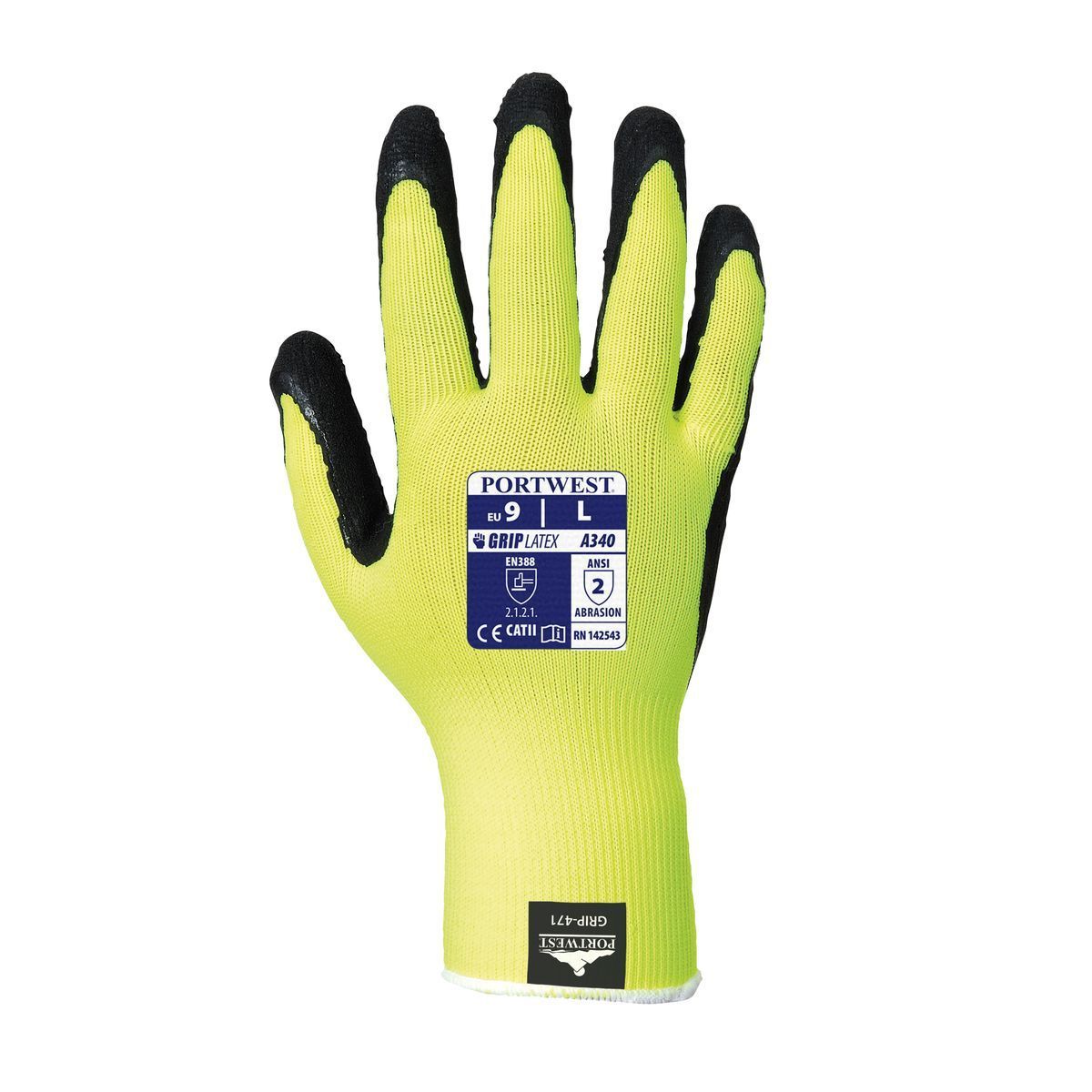 Style A340 HiVis Grip Glove-1